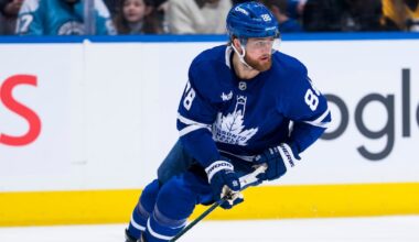 Toronto Maple Leafs William Nylander (lower-body) out vs. Red Wings, considered day-to-day