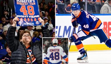 Islanders Matthew Schaefer effect so 'real' team ran out of his jersey numbers