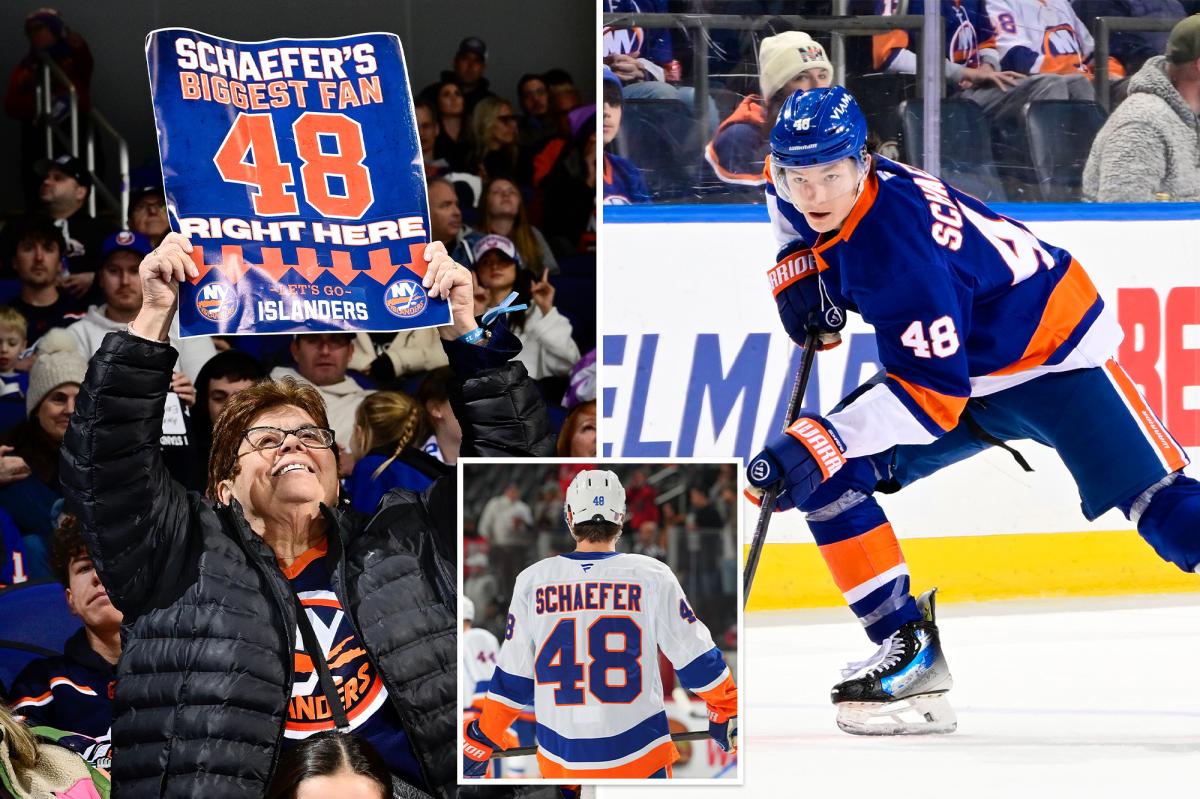 Islanders Matthew Schaefer effect so 'real' team ran out of his jersey numbers