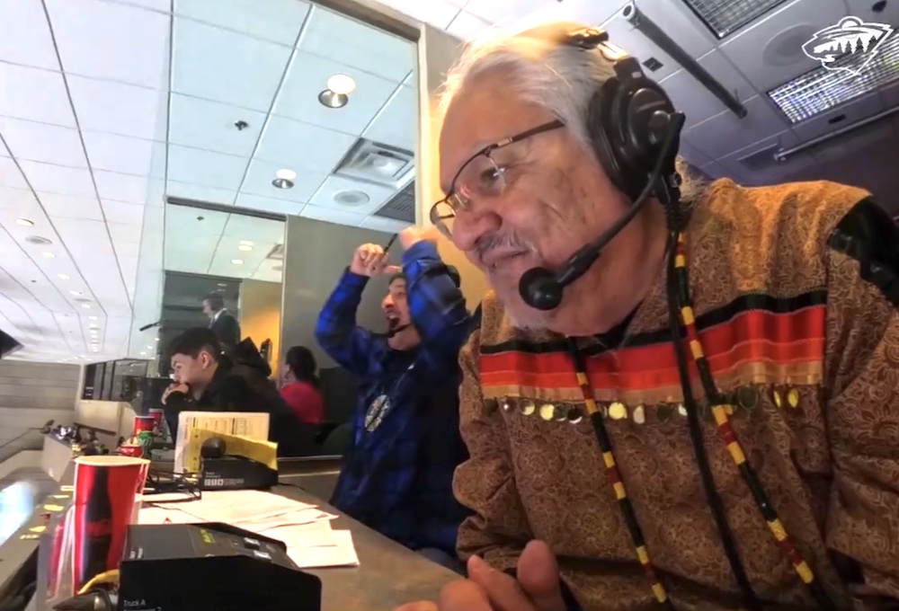 Minnesota Wild produces first NHL broadcast entirely in Ojibwe language