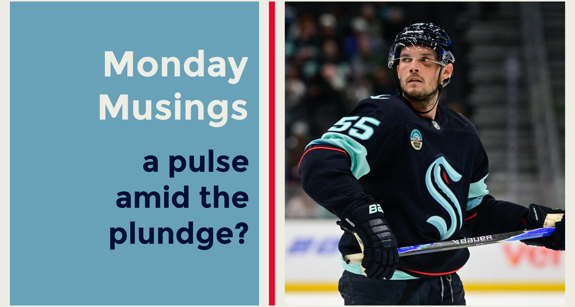 Monday Musings: A pulse amid the plunge?