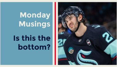 Monday Musings: Is this the bottom for the Seattle Kraken?