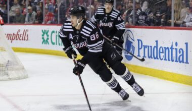 Devils Jack Hughes Finally Reacts to Quinn Hughes Wild Trade