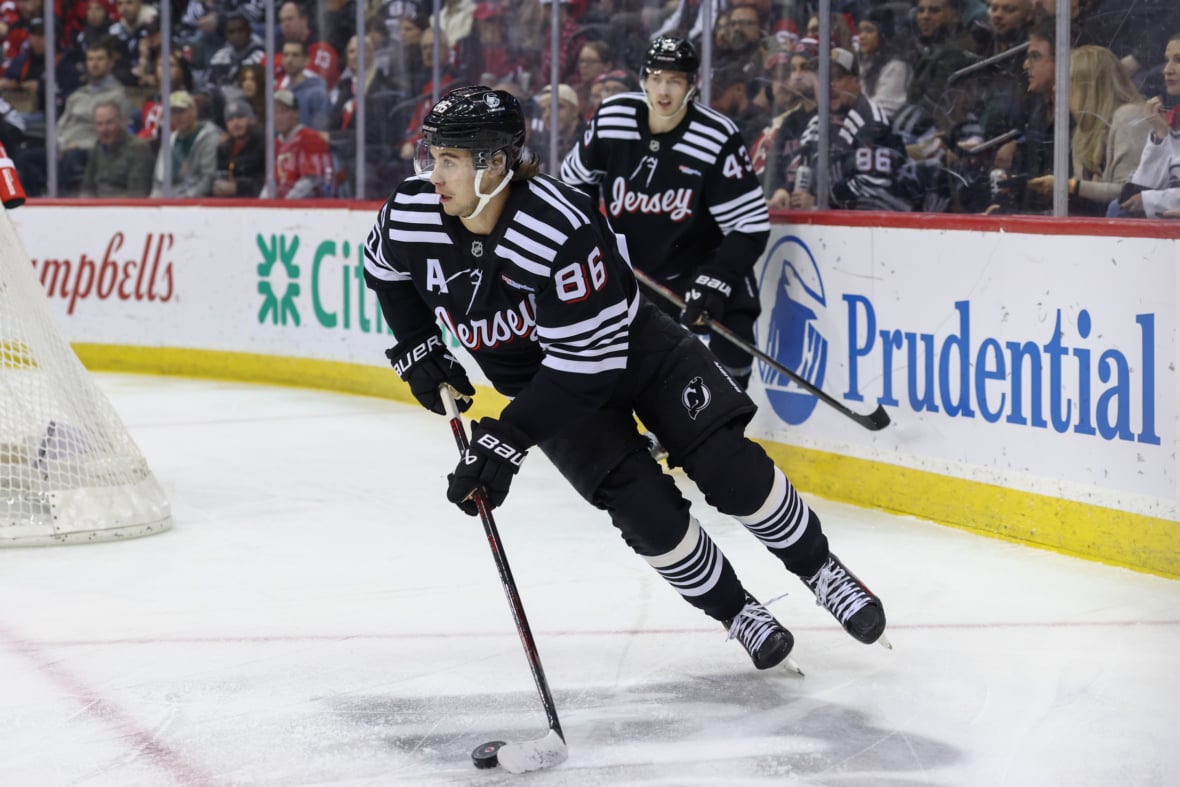 Devils Jack Hughes Finally Reacts to Quinn Hughes Wild Trade