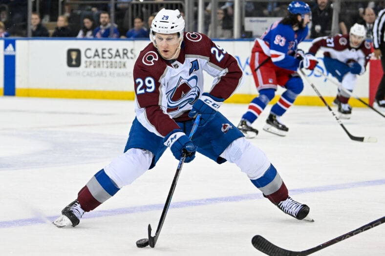 NHL: Colorado Avalanche at New York Rangers
