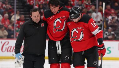 Devils Coach Calls Out CBJ Forward After Brenden Dillon Ambush
