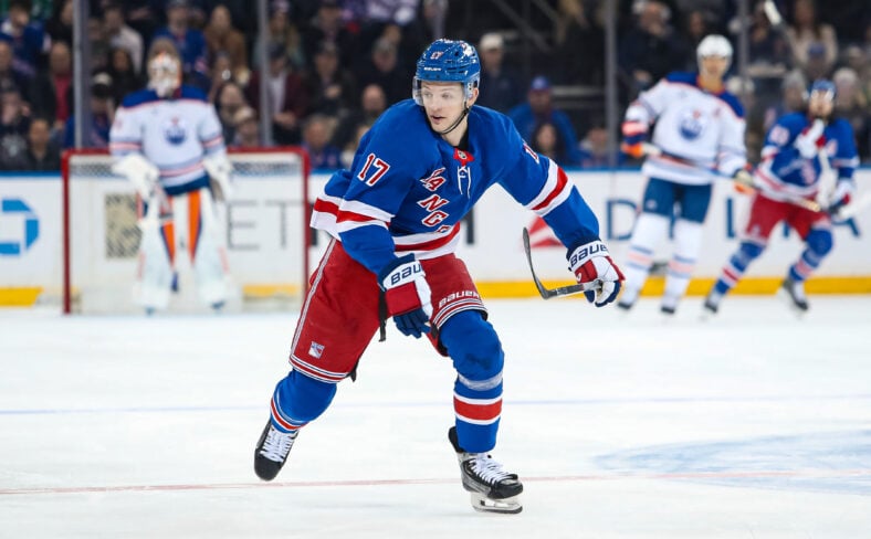 NHL: Edmonton Oilers at New York Rangers