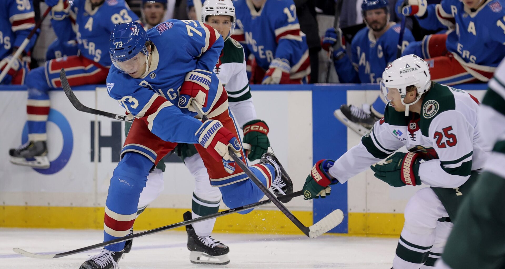 Rangers coach delivers positive Matt Rempe, Adam Fox injury updates