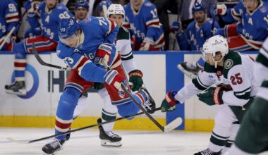 Rangers coach delivers positive Matt Rempe, Adam Fox injury updates