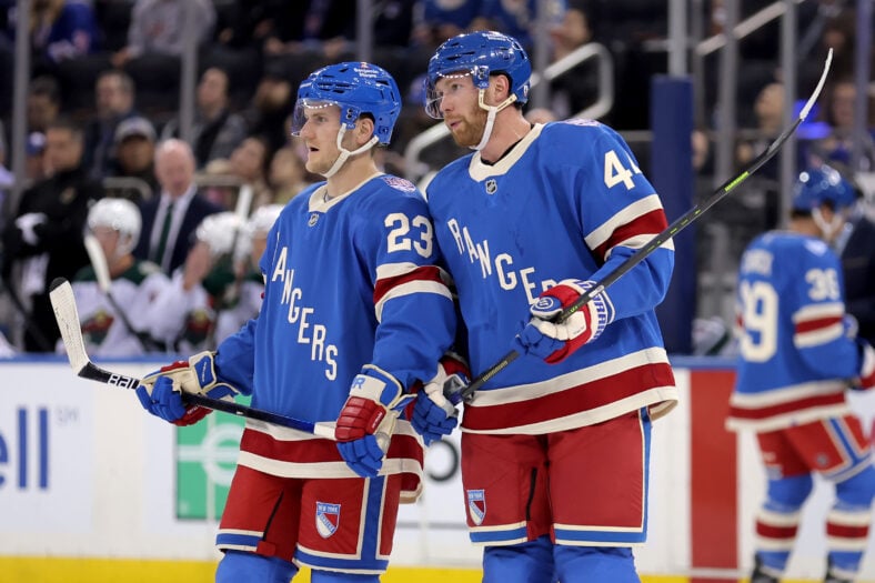 NHL: Minnesota Wild at New York Rangers