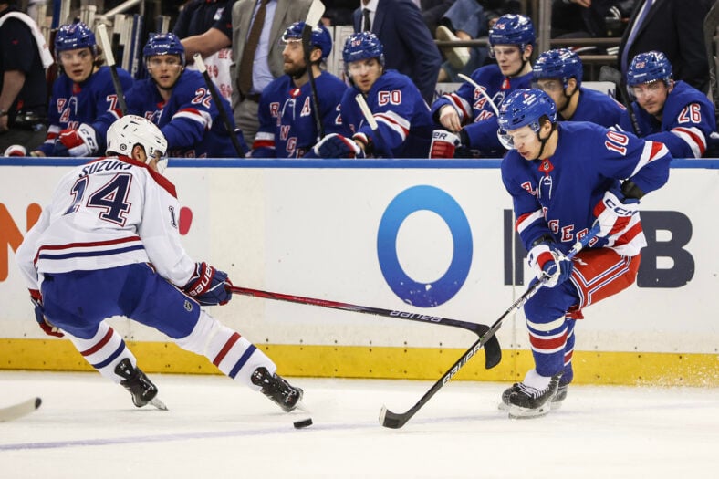 NHL: Montreal Canadiens at New York Rangers