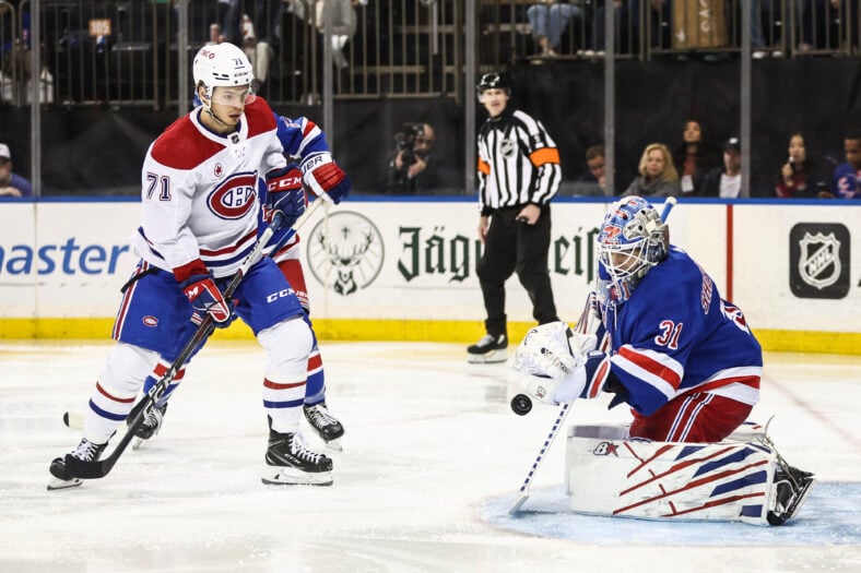 NHL: Montreal Canadiens at New York Rangers