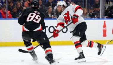 Devils Seat Warming; Sabres, Tuch Decision