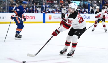 Devils Game 37, Try Again; Lines, Notes, & How to Watch vs. Islanders