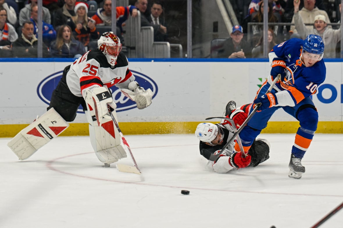 Brutal Markstrom Mishap, Late Islanders Goal Downs Devils