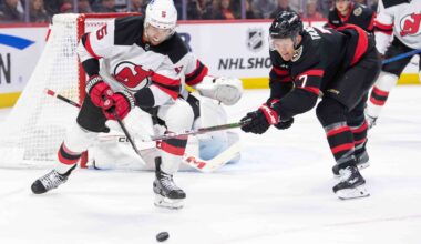 Devils Game 30, Slippery Slope ; Lines, Notes, & How to Watch vs. Senators