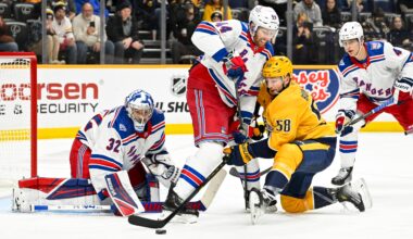 Jonathan Quick heroics not enough, Rangers lose 2-1 to Predators: Takeaways