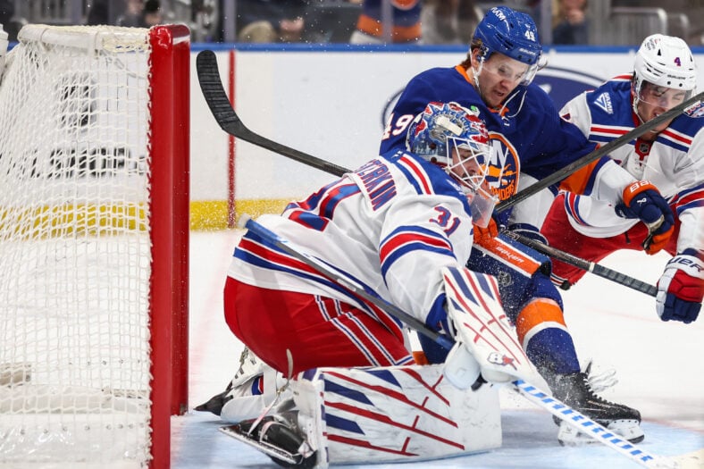 NHL: New York Rangers at New York Islanders