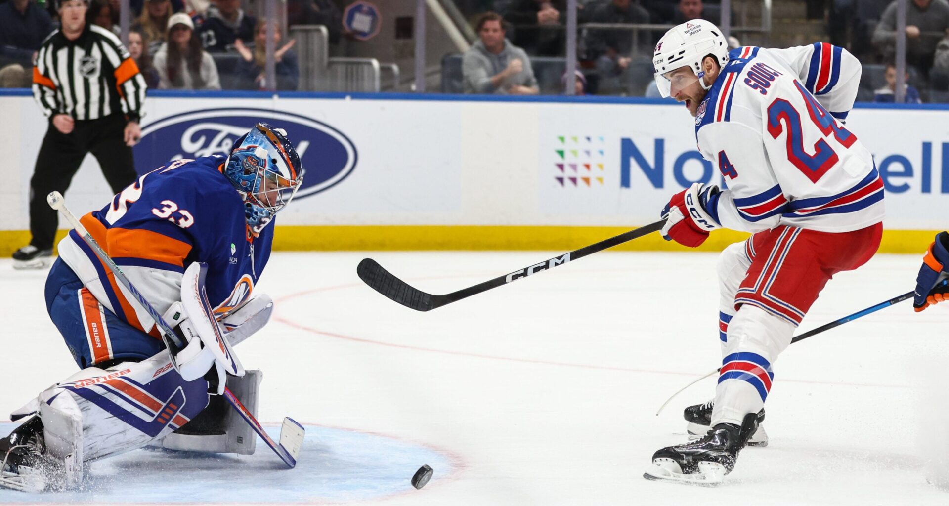 Rangers blanked again by Isles, waste Shesterkin gem in 2-0 loss: Takeaways