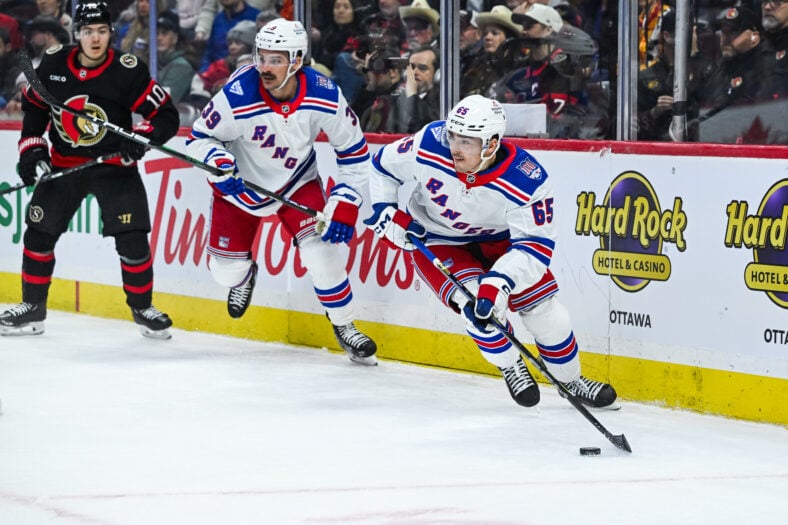 NHL: New York Rangers at Ottawa Senators