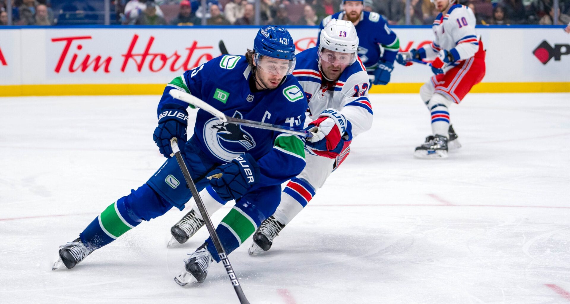 Rangers will 'take a swing' at Quinn Hughes trade