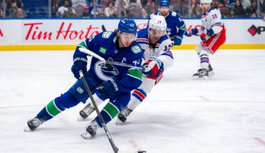 Rangers will 'take a swing' at Quinn Hughes trade