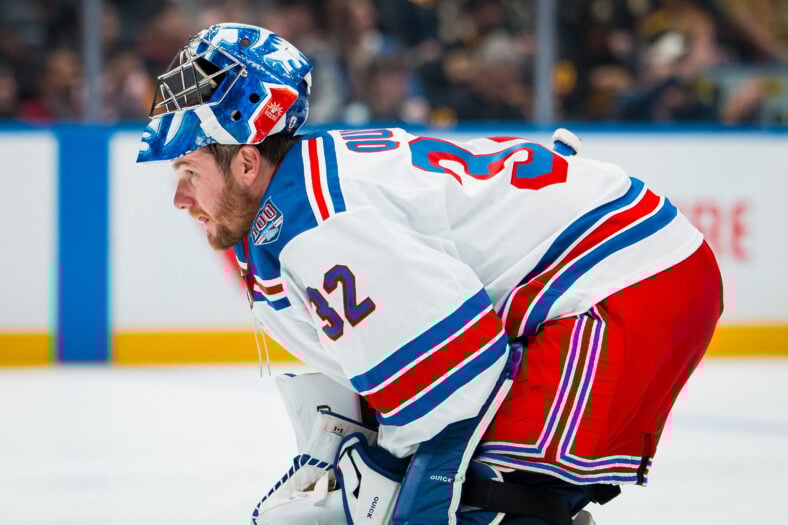 NHL: New York Rangers at Vancouver Canucks