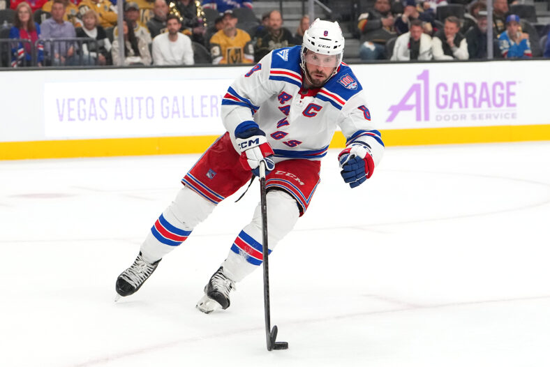 NHL: New York Rangers at Vegas Golden Knights