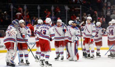Rangers head home for Christmas after rallying past Capitals 7-3: Takeaways