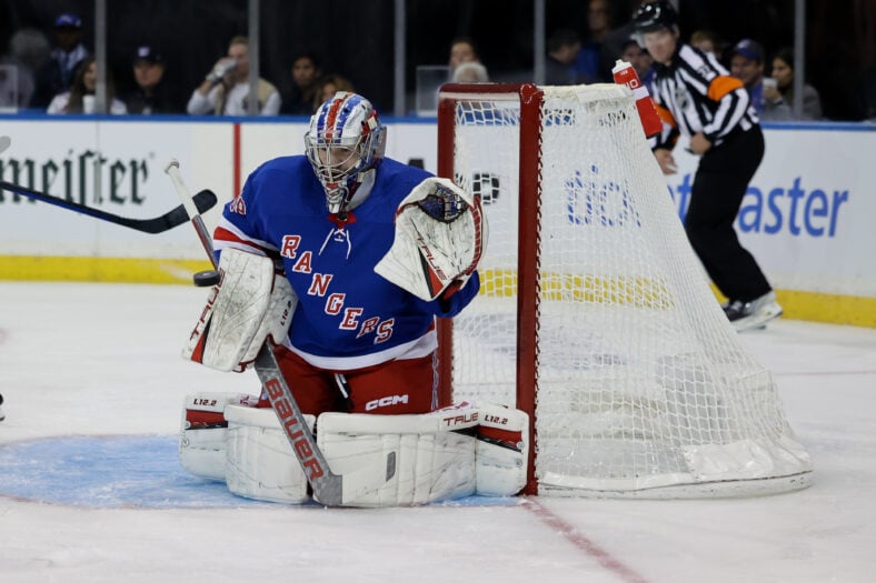 NHL: Preseason-New York Islanders at New York Rangers