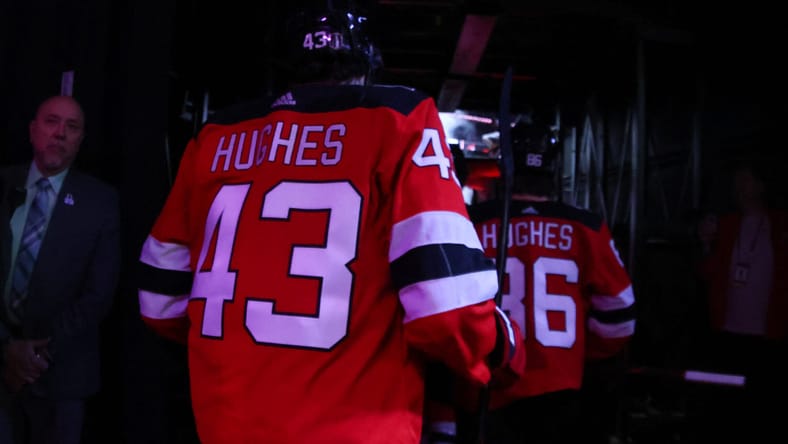 NHL: Stanley Cup Playoffs-Carolina Hurricanes at New Jersey Devils
