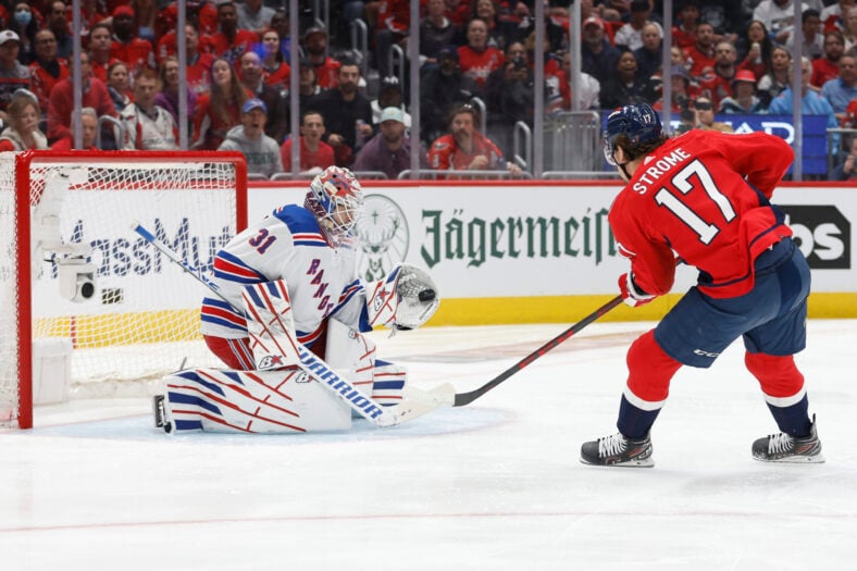 NHL: Stanley Cup Playoffs-New York Rangers at Washington Capitals