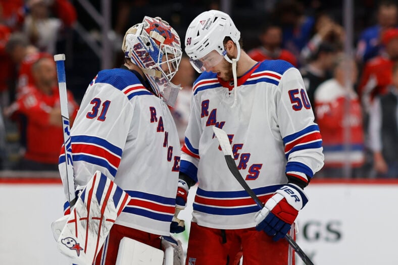 NHL: Stanley Cup Playoffs-New York Rangers at Washington Capitals