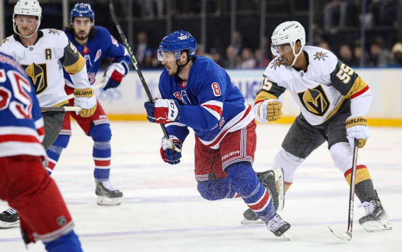 NHL: Vegas Golden Knights at New York Rangers
