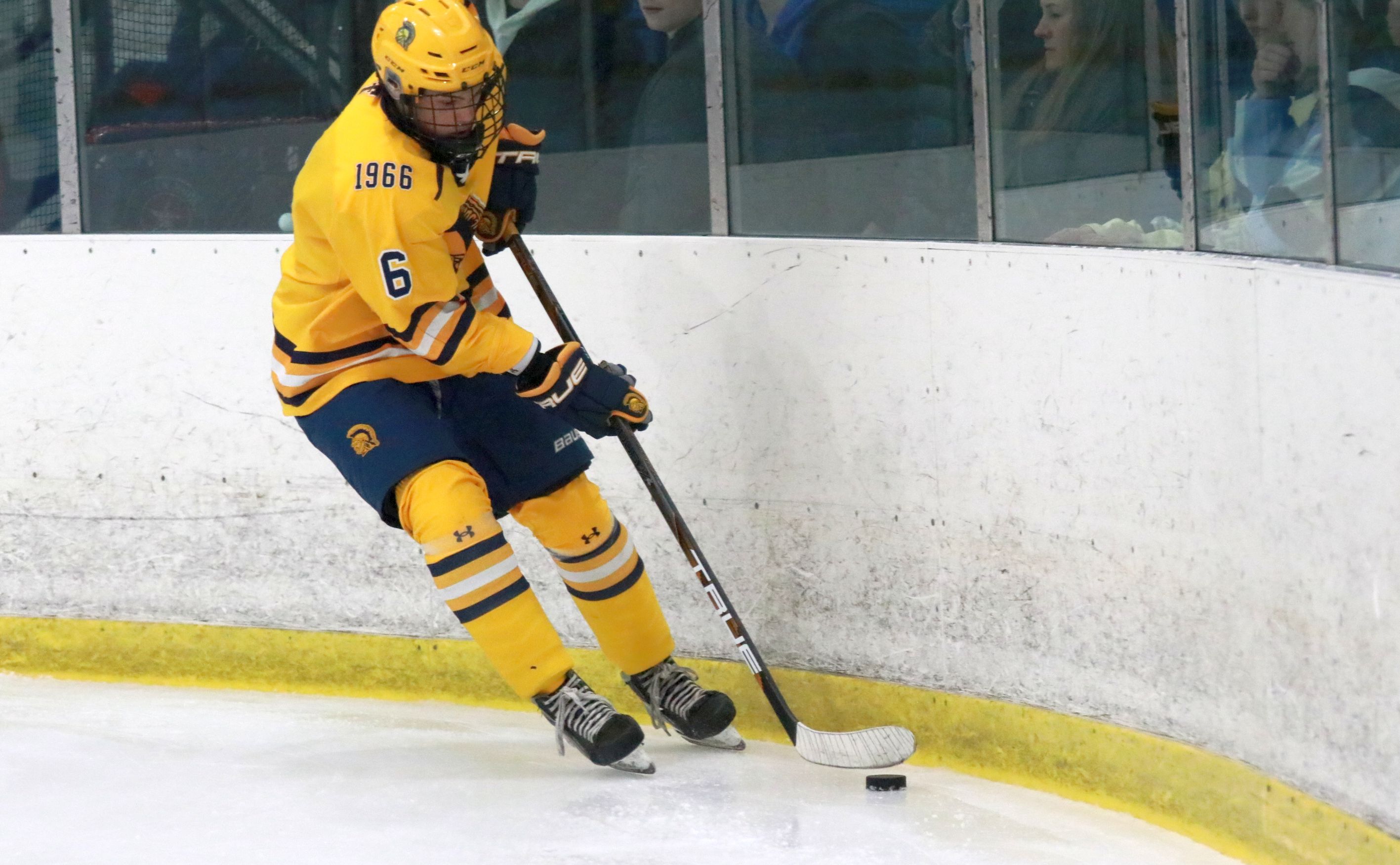 The Trenton ice hockey team was handed a 5-2 loss...