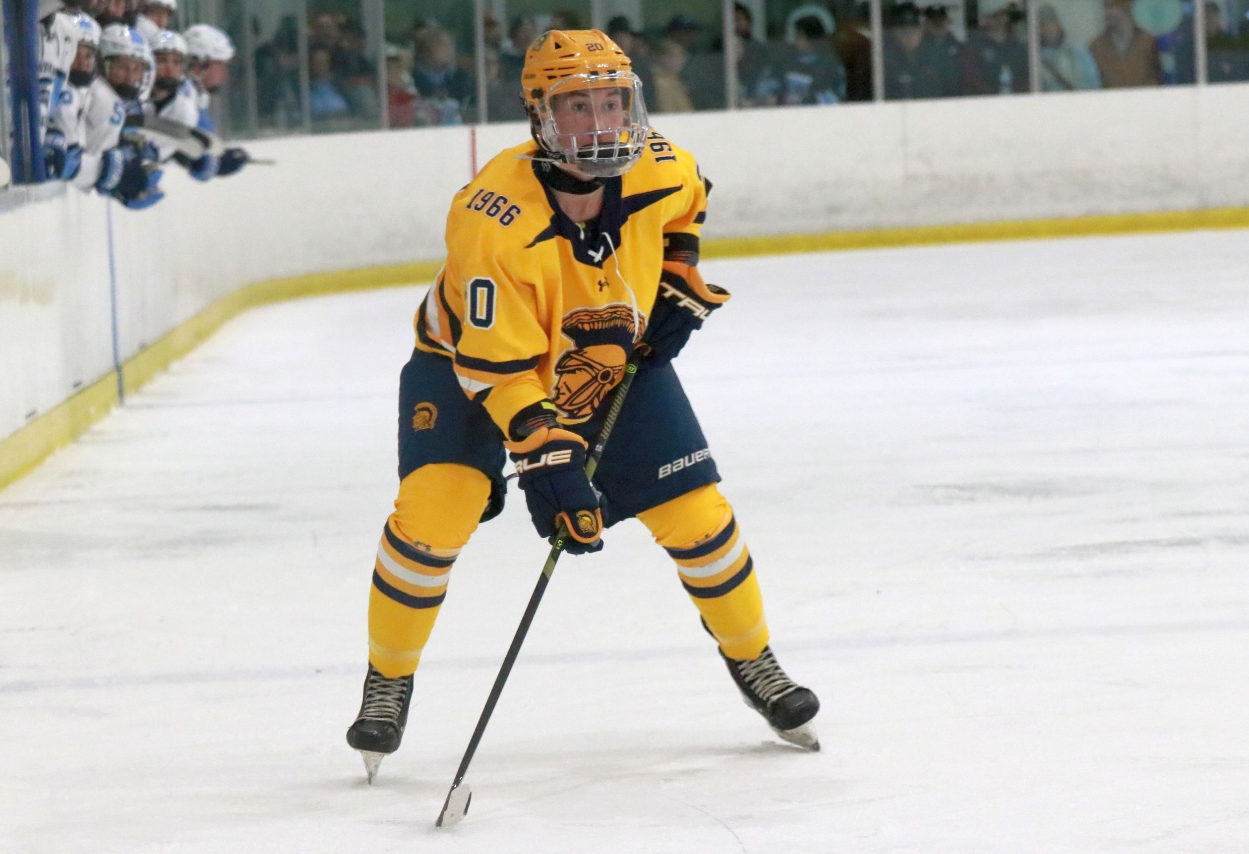 The Trenton ice hockey team was handed a 5-2 loss...