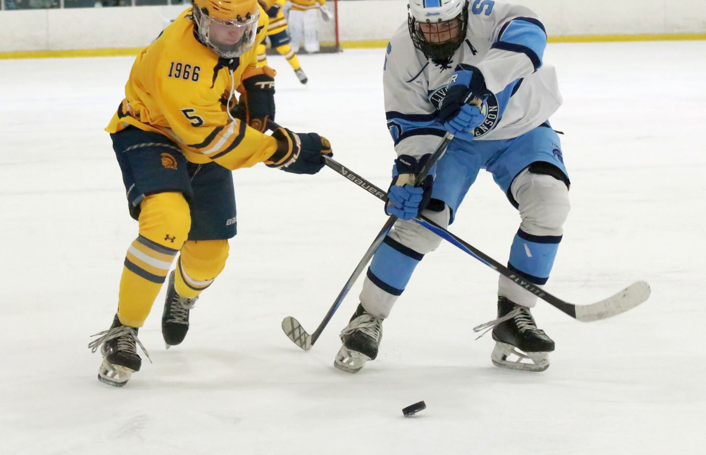 The Trenton ice hockey team was handed a 5-2 loss...