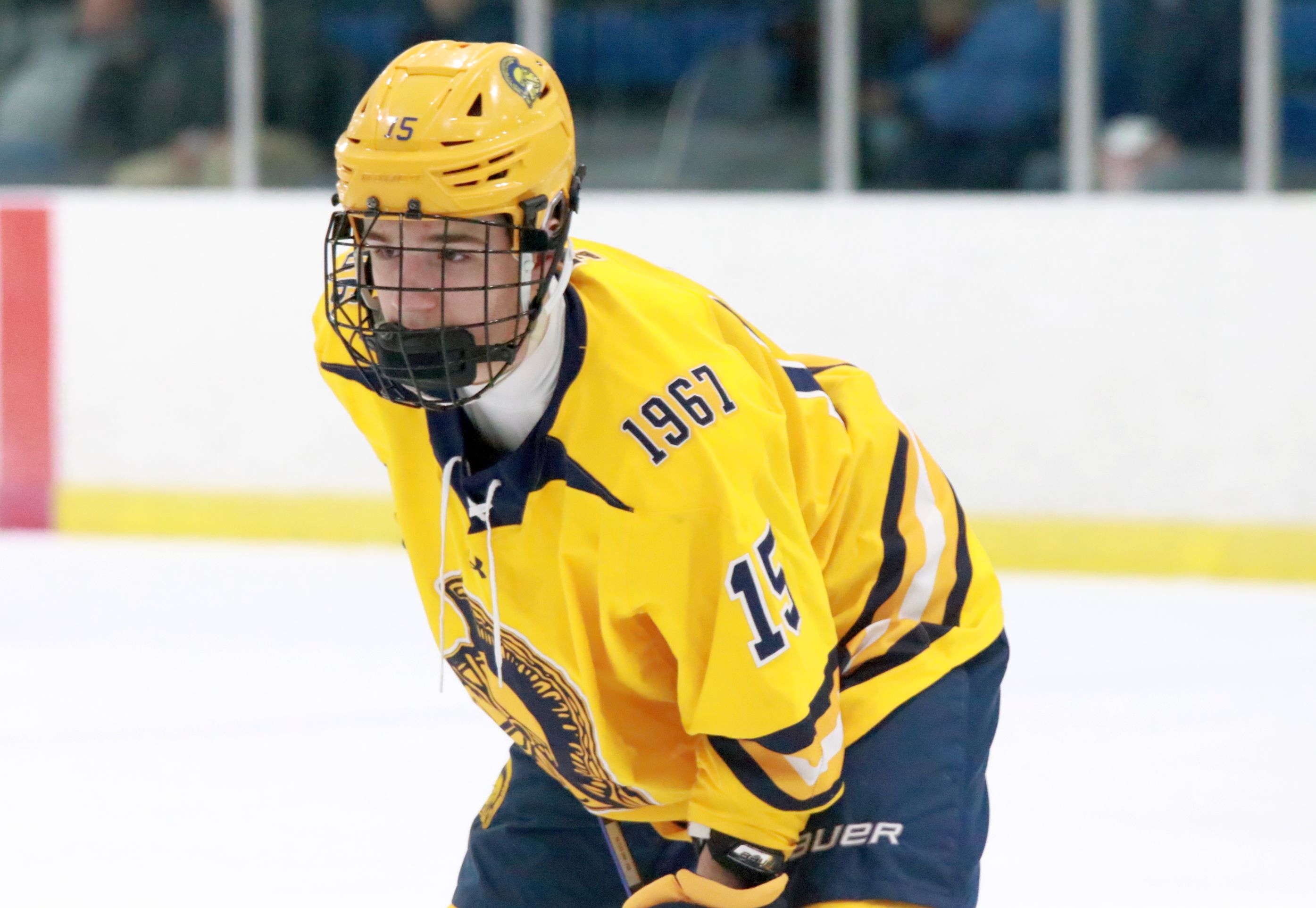 The Trenton ice hockey team was handed a 5-2 loss...