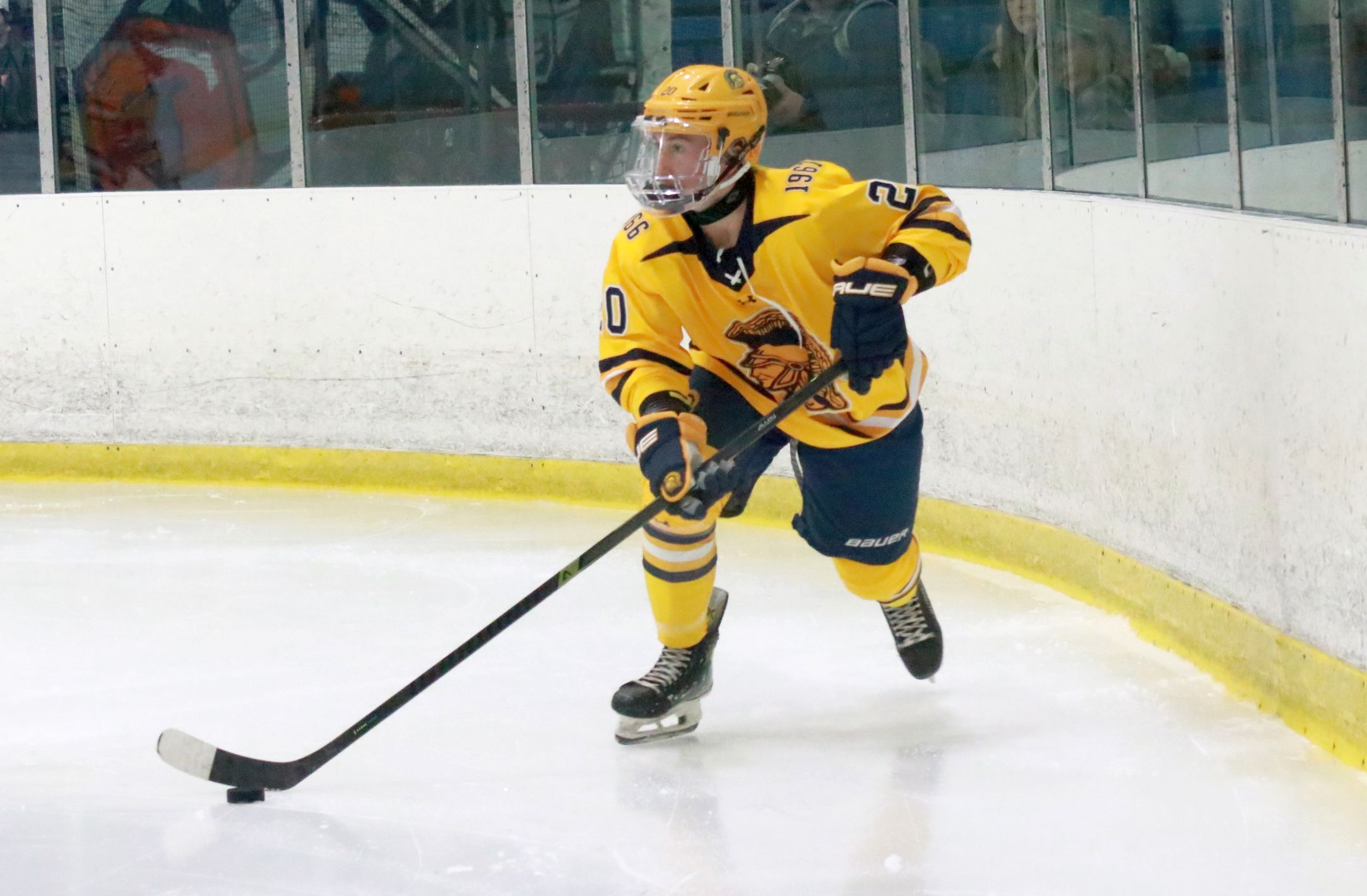 The Trenton ice hockey team was handed a 5-2 loss...