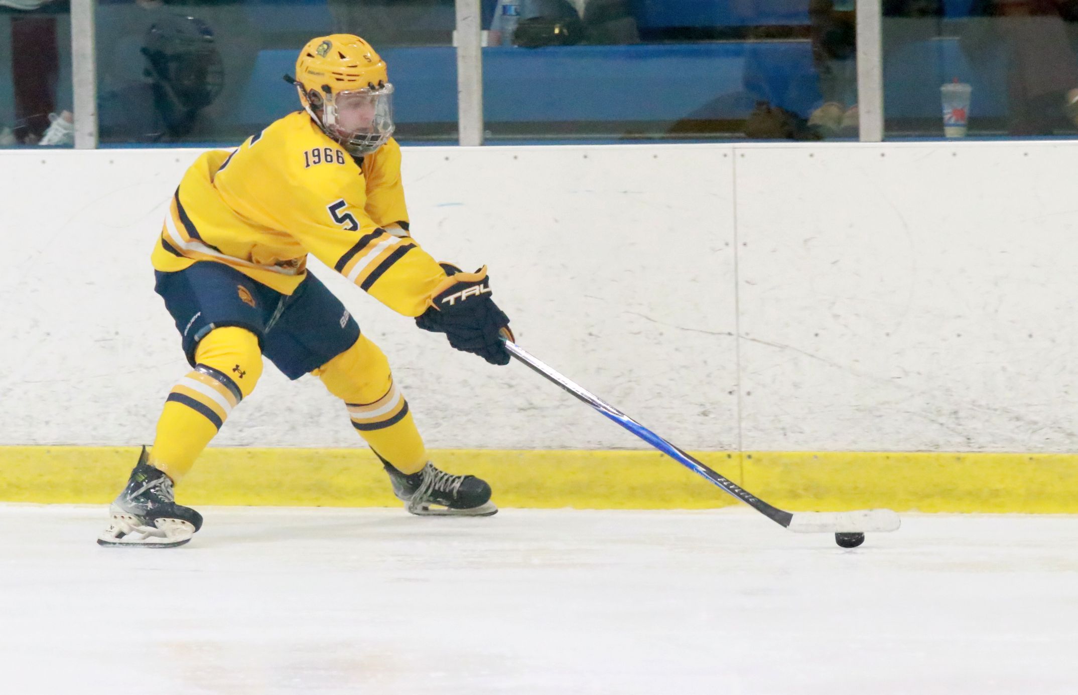 The Trenton ice hockey team was handed a 5-2 loss...