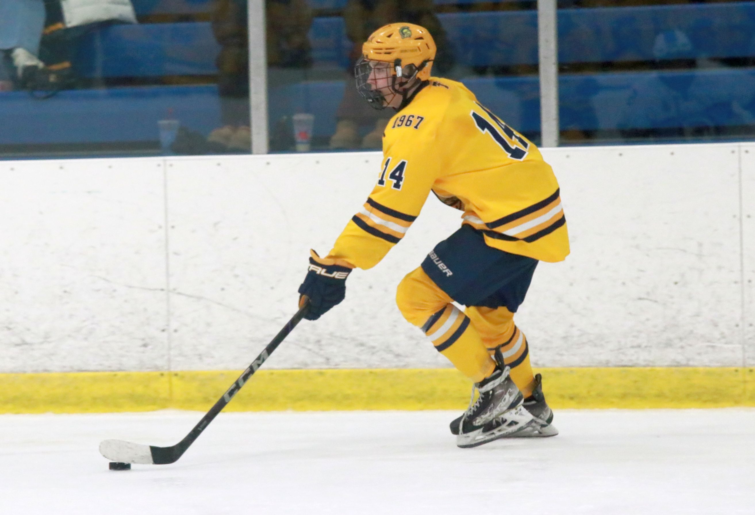 The Trenton ice hockey team was handed a 5-2 loss...