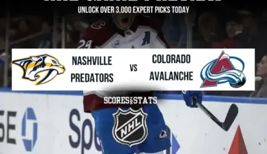Nashville Predators vs Colorado Avalanche NHL preview, regular-season matchup in Nashville.