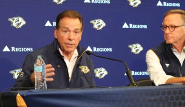 Why Nick Saban views minority stake in Nashville Predators as more than a financial investment