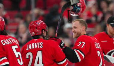 Bussi & Ehlers' Combined Efforts Lead Hurricanes to 1-0 Overtime Win Over Flames - The Hockey Writers - NHL News