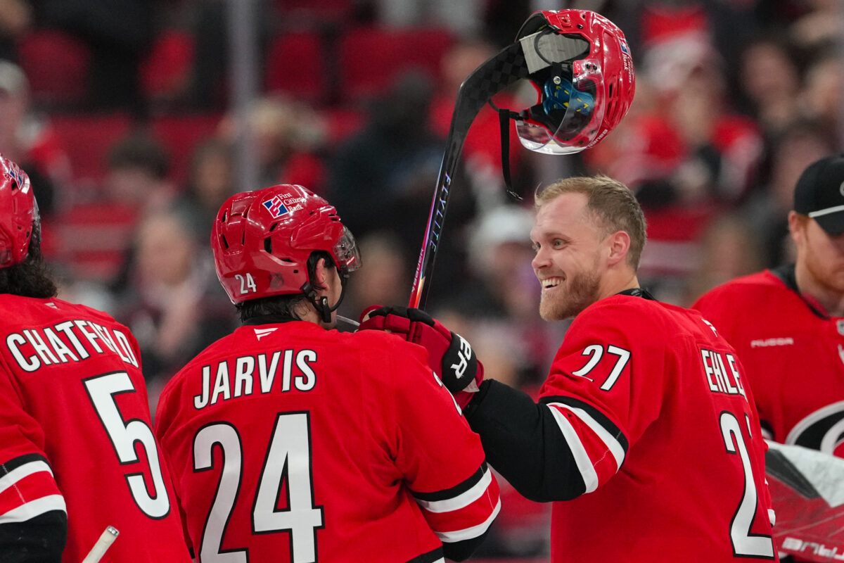 Bussi & Ehlers' Combined Efforts Lead Hurricanes to 1-0 Overtime Win Over Flames - The Hockey Writers - NHL News