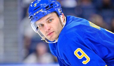 Norris returns for Sabres; Hellebuyck out for Winnipeg