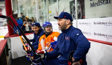 Alex Ovechkin hosts Montgomery players with disabilities