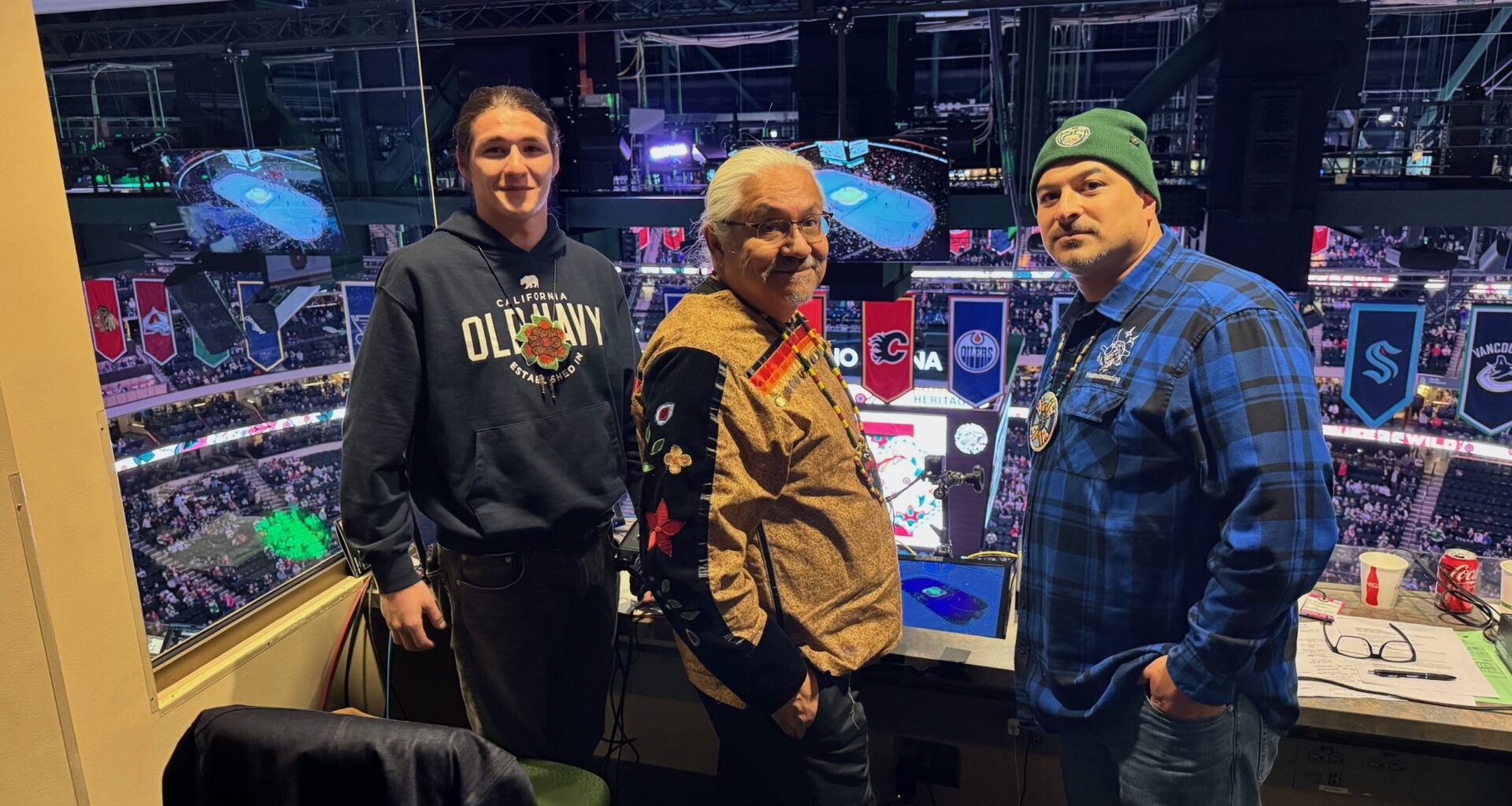 Historic hockey broadcast celebrates Minnesota Wild’s Native American Heritage Day 