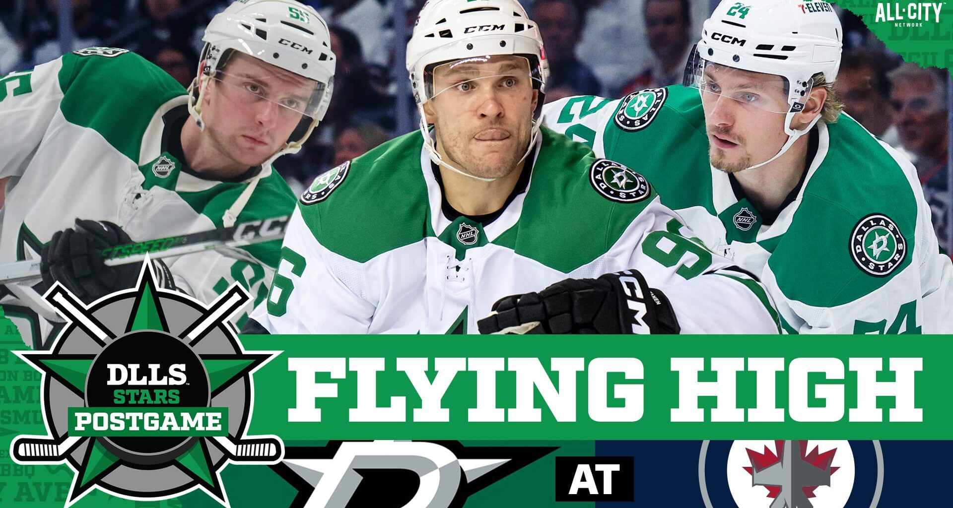 DLLS Dallas Stars postgame show - Winnipeg Jets