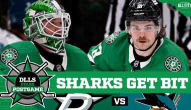 DLLS Dallas Stars postgame show - San Jose Sharks